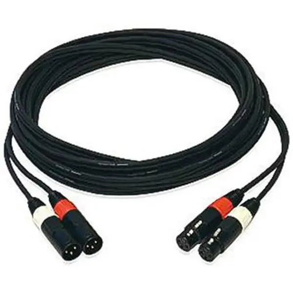 Коммутационный кабель Whirlwind MK4PP15 Black 4.6 м