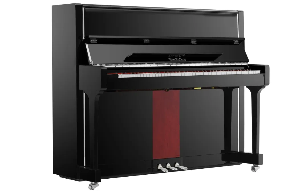 V120BK Пианино акустическое, черное, Wendl&Lung