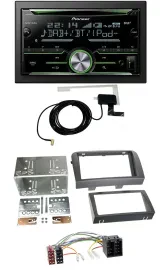 Автомагнитола для Fiat Croma (с 2005) Pioneer 2DIN, CD/USB/MP3, Bluetooth, DAB