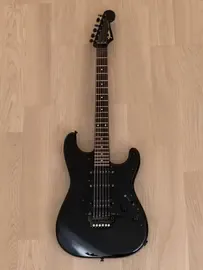Электрогитара Fender Boxer Series Stratocaster ST-556 HSS Black w/gigbag Japan 1985