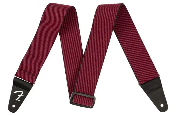 Ремень для гитары Fender 099-0685-075 WeighLess Stretch Elastic Oxblood Red