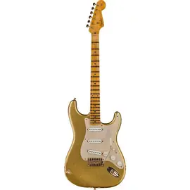 Электрогитара Fender Custom Shop LE '55 Bone Tone Stratocaster Relic Aged HLE Gold