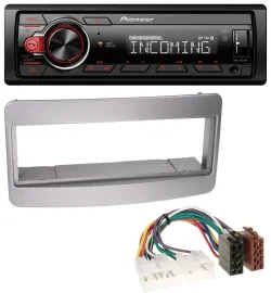 Pioneer Bluetooth USB DAB MP3 Autoradio für Toyota Celica MR2 dunkelsilber