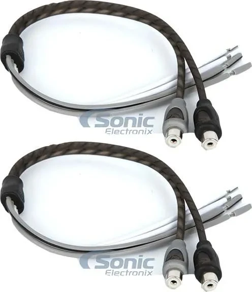 Rockford Fosgate RFIF2SW 2‑Pack High‑Level Speaker Interface