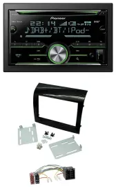 Pioneer Bluetooth MP3 DAB 2DIN USB CD Autoradio für Fiat Ducato 11-21 Peugeot Bo