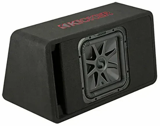 Kicker 45VL7R122 12" Loaded Vented Enclosure - Sonic Electronix