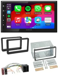 Kenwood MP3 USB DAB 2DIN Bluetooth Autoradio für Alfa Romeo 159 Spider Brera ab