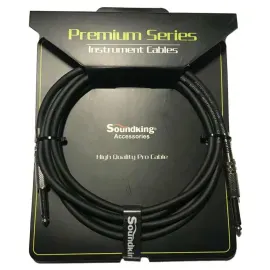Инструментальный кабель Soundking BC328-3M Black 3 м