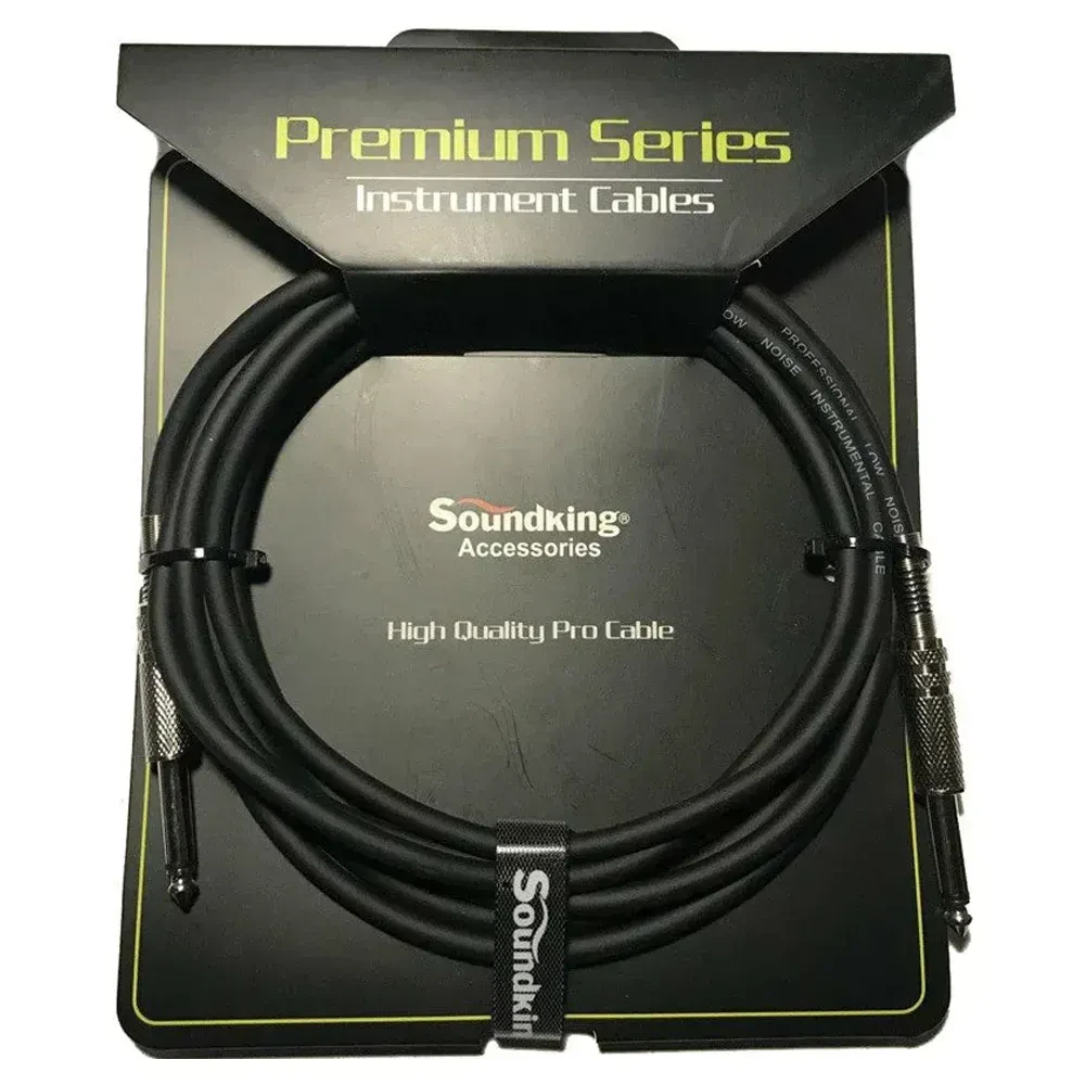 Инструментальный кабель Soundking BC328-3M Black 3 м