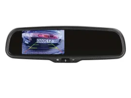 ACV 4.3 Zoll Spiegelmonitor Bluetooth Freisprechfunktion A2DP 2 Video Eingänge 7