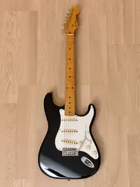Электрогитара Fender '54 Stratocaster ST54-650 SSS Black w/gigbag Japan 1991