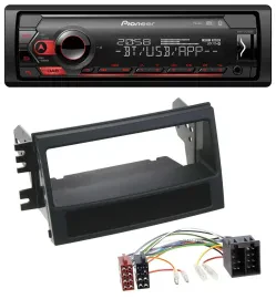 Pioneer MP3 USB DAB Bluetooth Autoradio für Kia Soul (AM, 2008-2011)
