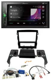 Pioneer 2DIN Lenkrad DAB USB Bluetooth Autoradio für Subaru Impreza ab 2018