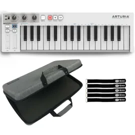 Arturia Keystep 32-Key Slim Keyboard w/ Polyphonic Step Sequencing + Carry Case