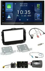 JVC DAB Bluetooth Lenkrad USB 2DIN Autoradio für Alfa Giulietta 2014-2021 piano