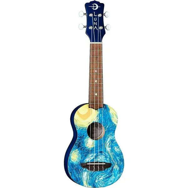 Укулеле сопрано Luna Guitars Starry Night Soprano Ukulele Starry Night