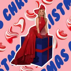 Виниловая пластинка Kylie Minogue - Kylie Christmas (Fully Wrapped) [Red Vinyl] NEW Vinyl