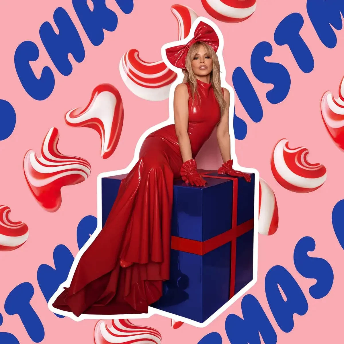 Виниловая пластинка Kylie Minogue - Kylie Christmas (Fully Wrapped) [Red Vinyl] NEW Vinyl