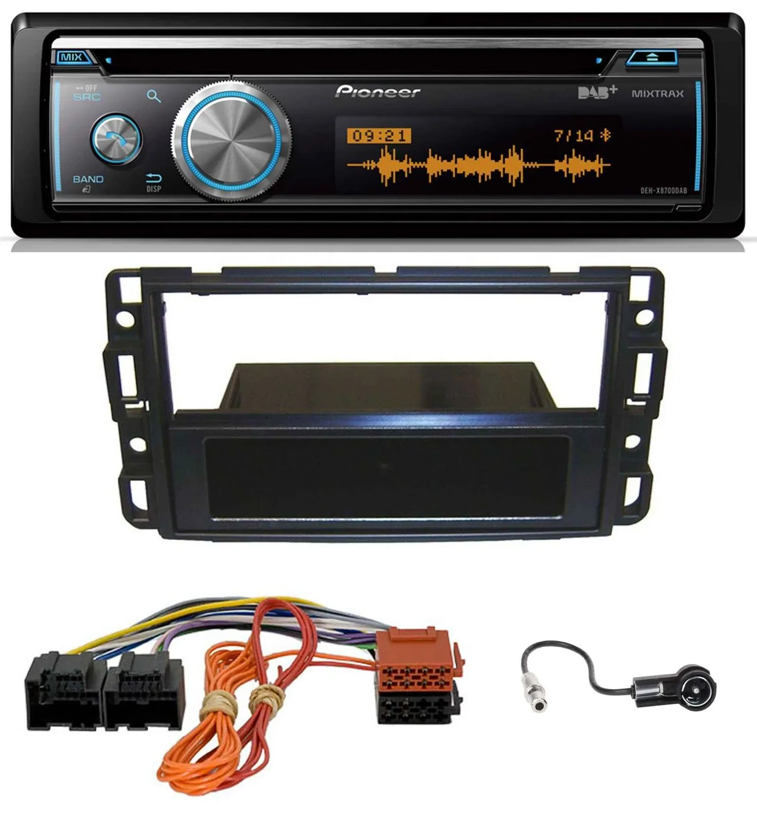 Автомагнитола для Cadillac BLS (2006–2010) Pioneer MP3 DAB USB CD Bluetooth