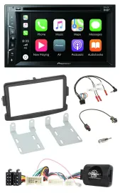 Автомагнитола для Dacia Sandero Pioneer 2DIN, USB, DVD, Bluetooth, DAB (с 2013)