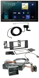 Pioneer 2DIN DAB USB MP3 Bluetooth Autoradio für BMW 5er E39 X5 E53 Aktivsystem