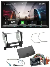 Автомагнитола для Opel Zafira (с 2012) Kenwood 2 DIN MP3 USB DAB Bluetooth черный