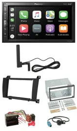Pioneer USB 2DIN Bluetooth DAB MP3 Autoradio für Mercedes SLK R171 2004-2011