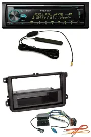 Pioneer CD MP3 AUX DAB USB Autoradio für VW Sharan ab 10 Tiguan ab 07 Touran ab