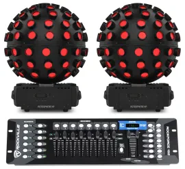 Светодиодный прибор Chauvet DJ Rotosphere HP с DMX-пультом (пара)