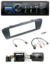 Автомагнитола JVC Bluetooth, USB, DAB, для Renault Grand Scenic (с 2009), поддержка управления на руле