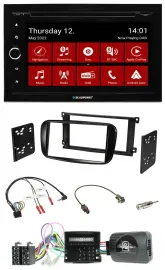 Blaupunkt 2DIN Lenkrad Bluetooth USB TMC DAB Navigation für Ford Mondeo S-Max gl