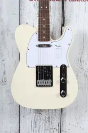 Fender Standard Telecaster Electric Guitar Olympic White Finish