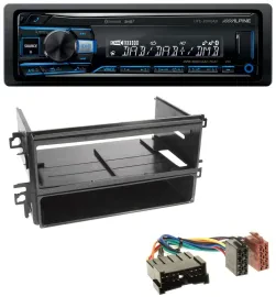 Автомагнитола Alpine USB Bluetooth DAB MP3 для Hyundai Santa Fe/Sonata до 2005