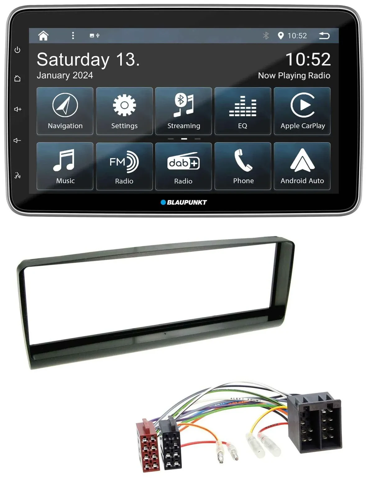 Blaupunkt USB DAB SD MP3 Bluetooth Autoradio für Alfa Romeo 156 (1997-2001)