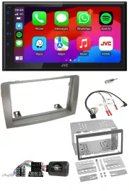 JVC Bluetooth USB Lenkrad 2DIN DAB Autoradio für Lancia Musa 2004-2012