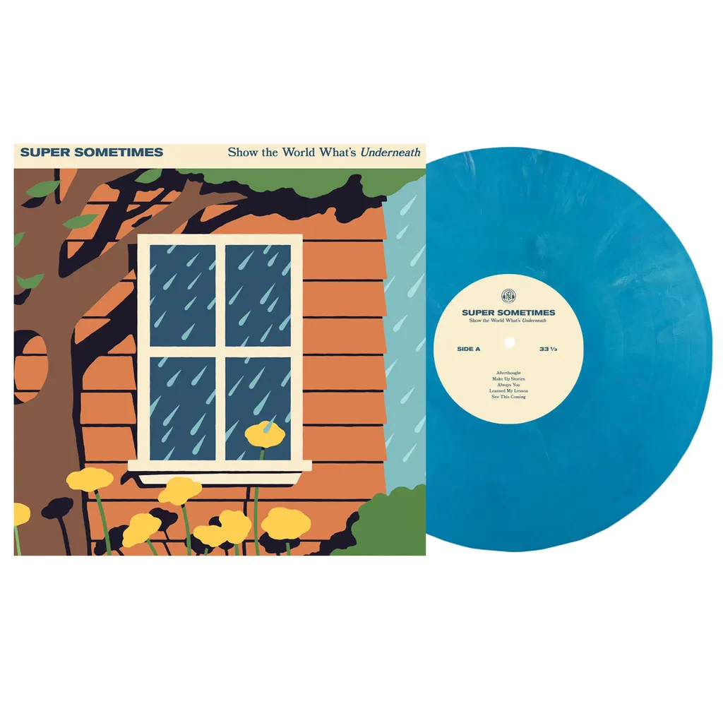 Виниловая пластинка Super Sometimes - Show The World What's Underneath [Blue Vinyl] NEW Vinyl