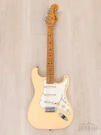 Электрогитара Fender 1972 Stratocaster ST72-75SC Pre-Yngwie Malmsteen SSS Olympic White w/case Japan 1988