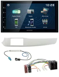 Kenwood 2DIN Bluetooth MP3 USB DAB Autoradio für Alfa Romeo Giulietta 2010-2013