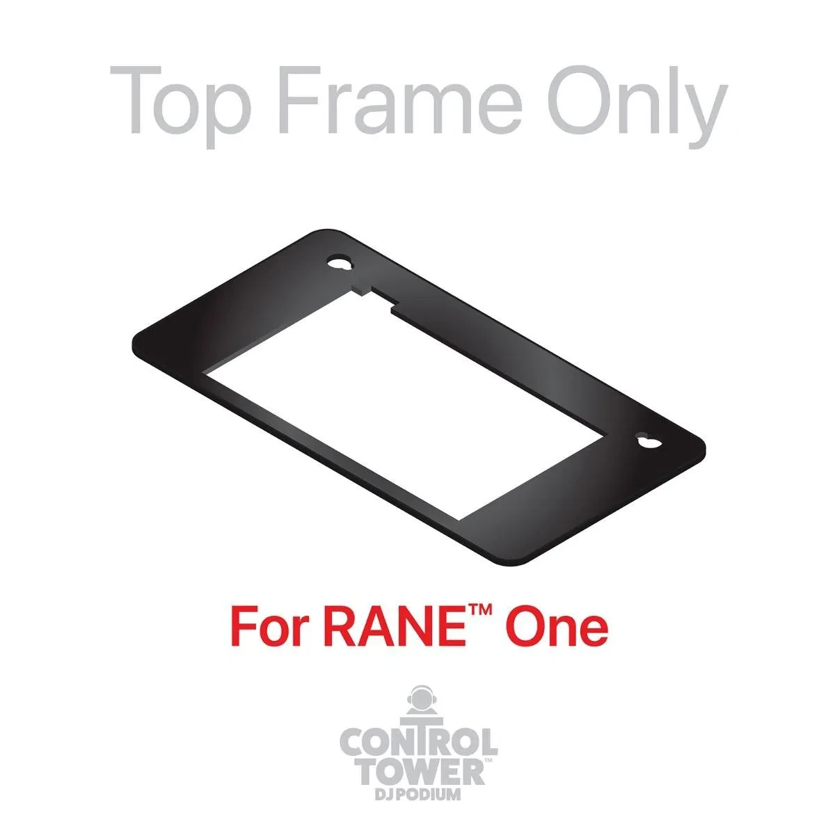 ProX XZF-DJRANEONEBLPLATE Black Control Tower Face Plate to fit RANE ONE idjnow