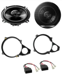 Pioneer 13cm 250Watt 2-Wege Lautsprecher für BMW 3er 1990-1998 Heckablage Auto B