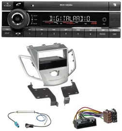 Автомагнитола Kienzle Bluetooth MP3 USB DAB для Ford Fiesta JA8 (2010–2017) без дисплея