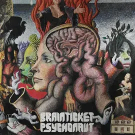 Виниловая пластинка Brainticket - Psychonaut [New Vinyl LP] Blue, Colored Vinyl, Red, Poster