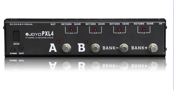 Педаль эффектов для электрогитары Joyo PXL4 IV Channel FX Switching System