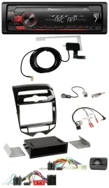 Pioneer 1DIN USB DAB MP3 Lenkrad Autoradio für Hyundai ix20 ab 2010 autom. Klima