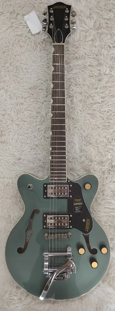 Gretsch G2655T Streamliner Center Block JR Electric Guitar w/Bigsby, Gunmetal