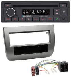 Blaupunkt USB DAB CD Bluetooth MP3 Autoradio für Lancia Y (843 03-11) anthrazit