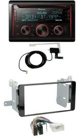 Автомагнитола Pioneer 2-DIN MP3 DAB USB CD Bluetooth для Fiat Fullback/Mitsubishi L20