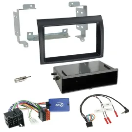 Einbauset Lenkradadapter DIN Autoradio für Fiat Ducato 08-11 schwarz Profi