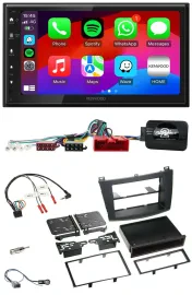 Kenwood Lenkrad USB DAB 2DIN Bluetooth Autoradio für Mazda 3 09-13 Can-Bus