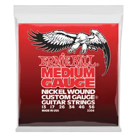 Струны для электрогитары Ernie Ball 2204 Nickel Wound Medium 13-56